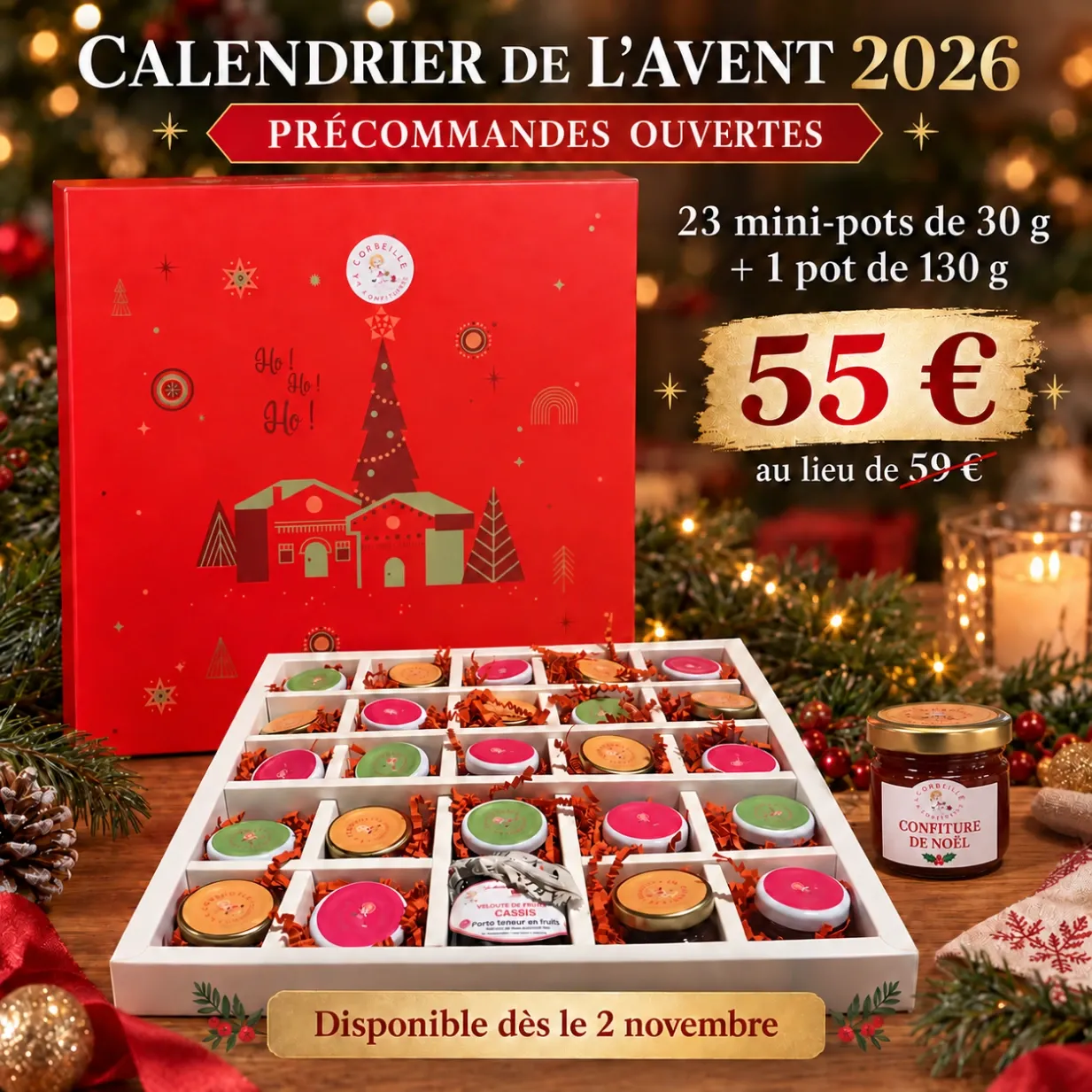 CALENDRIER DE L'AVENT 2026