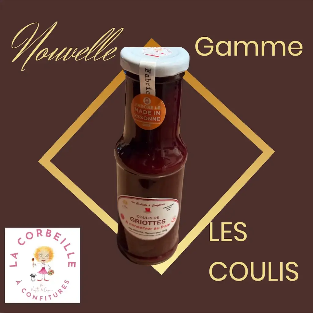 Coulis de Griotte – Dessert artisanal 100% naturel
