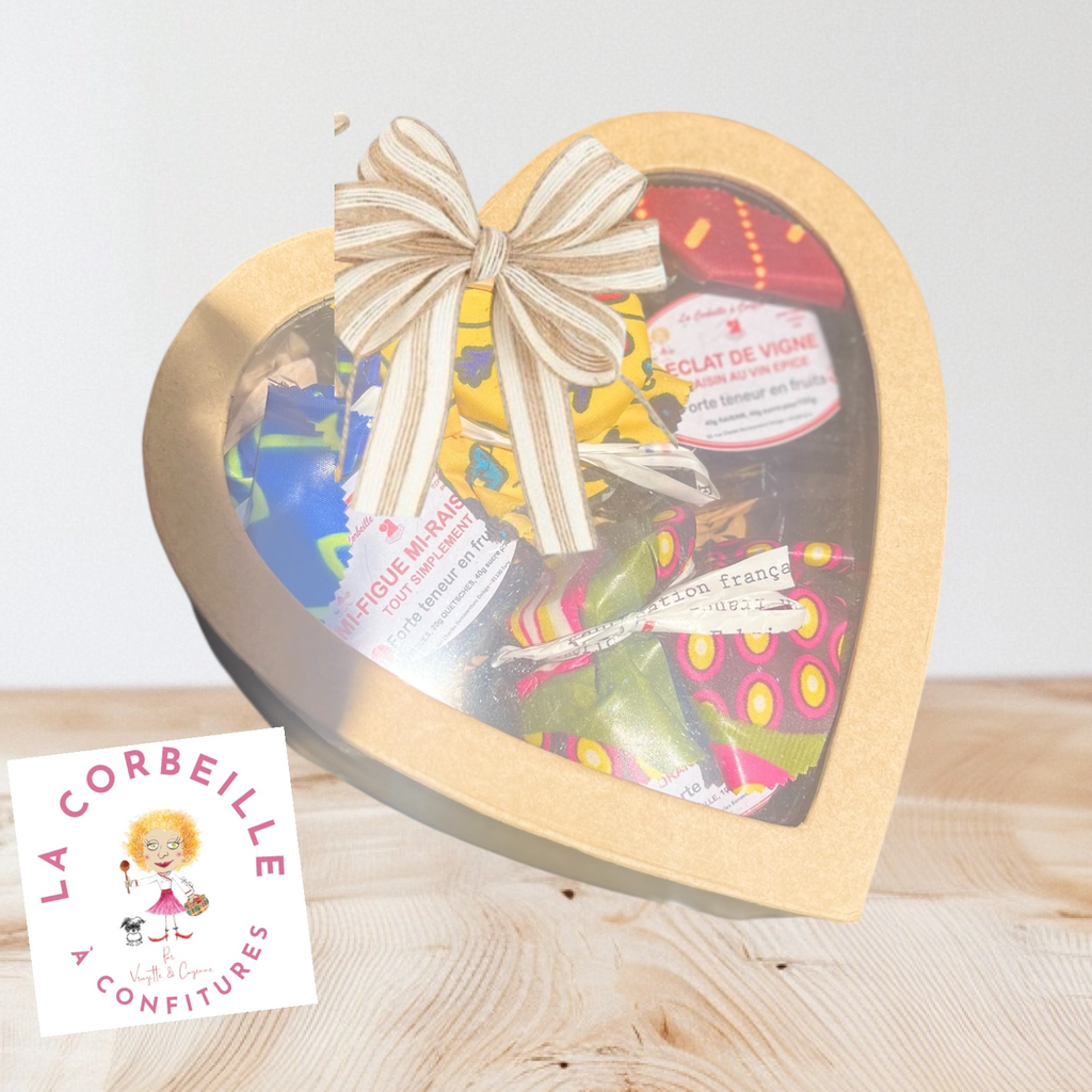 ✨ Cœur de Saveurs – 4 Confitures Artisanales 130 g