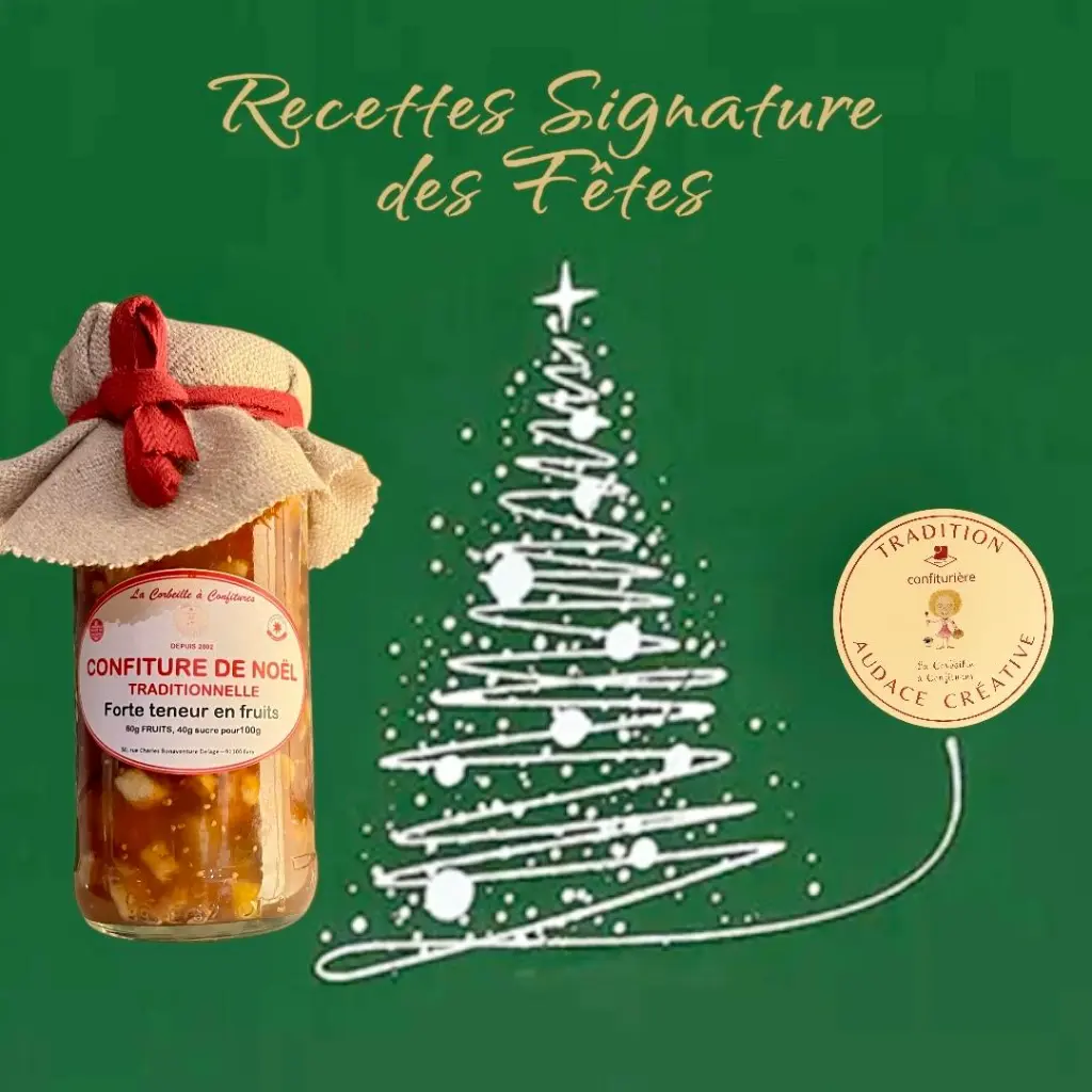 CONFITURE TRADITIONNELLE DE NOËL
