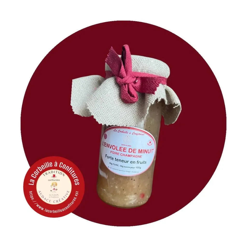 L'ENVOLEE DE MINUIT: Poire, Champagne Rosé & Tonka