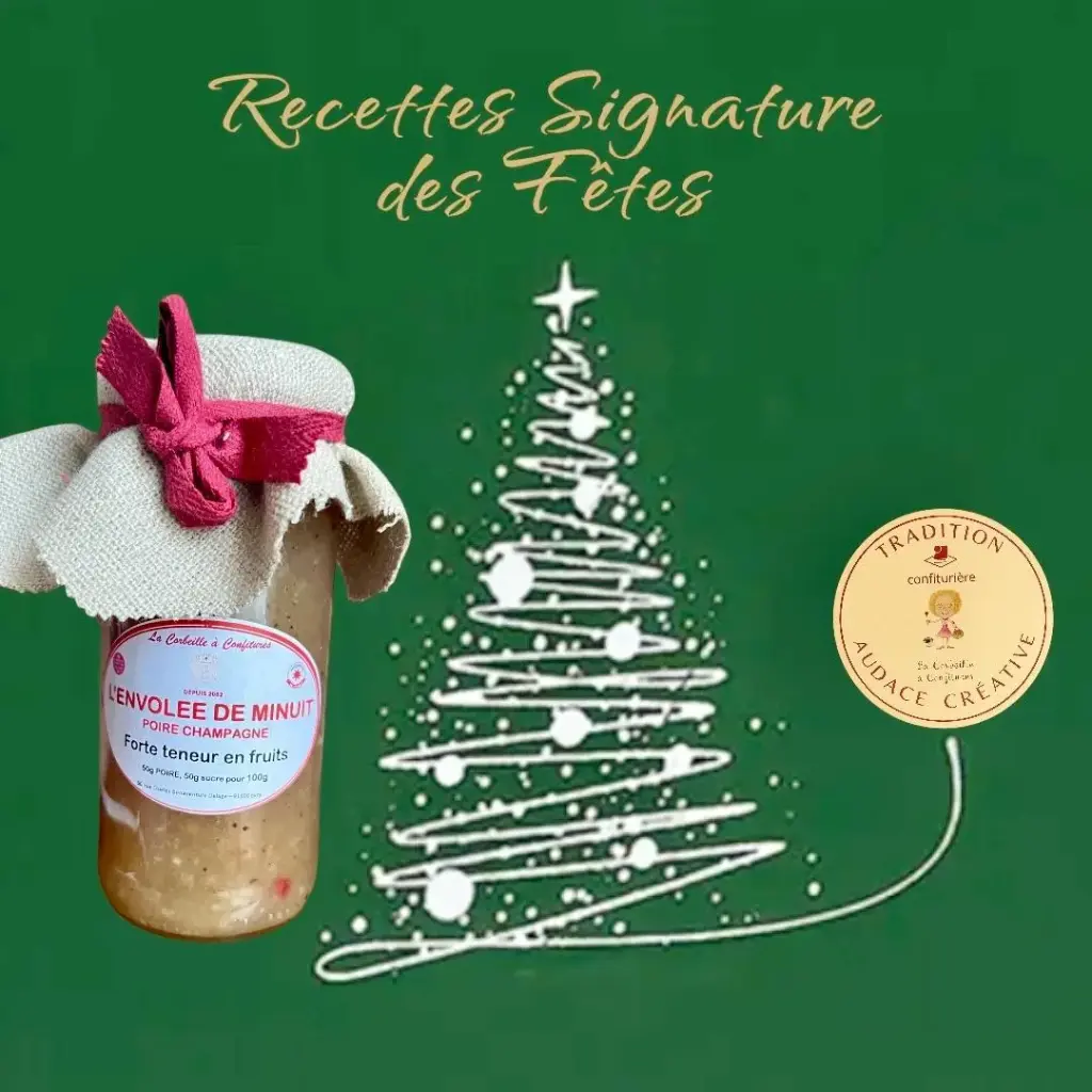 L'ENVOLEE DE MINUIT:Poire, Champagne Rosé & Tonka