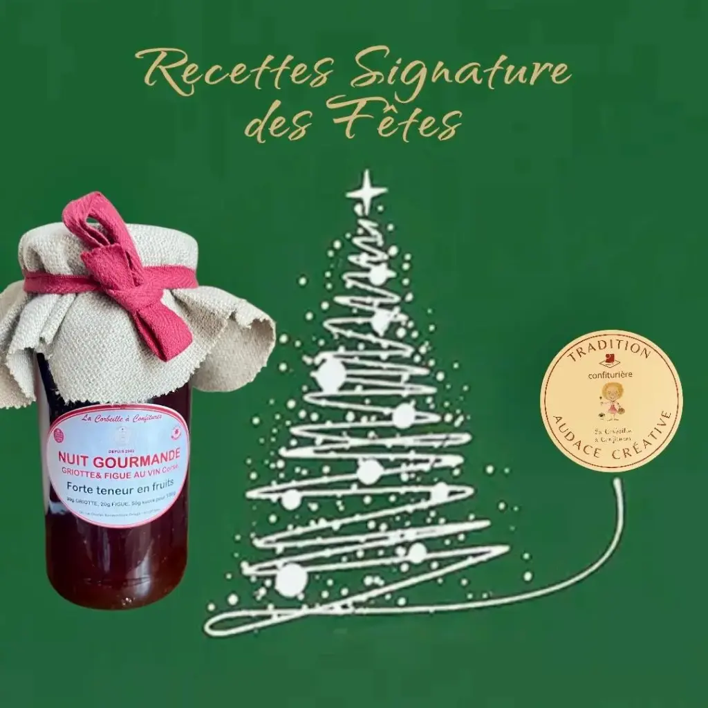 Confiture Nuit Gourmande – Cerise, Figue & Cacao Grand Cru