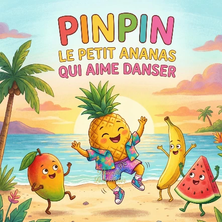 Pinpin, le petit ananas qui aime danser