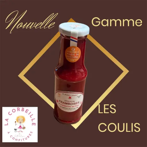 Coulis de Framboise – Dessert artisanal 100% naturel